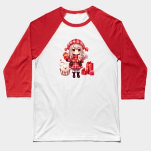 Christmas With Your Favorite Anime Baseball T-Shirt